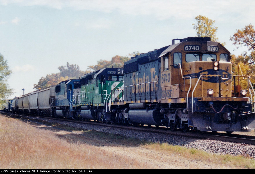 BNSF 6740 West